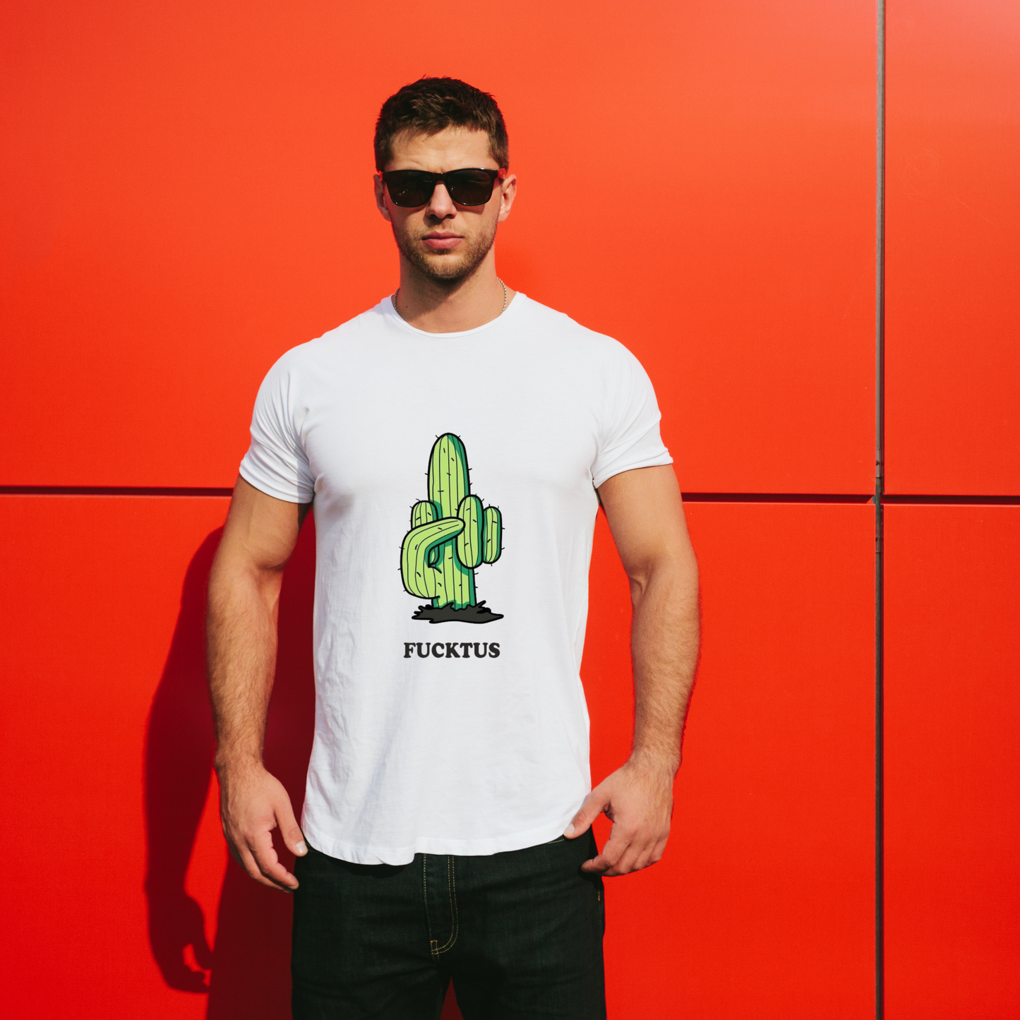 Unisex Classic Crew T-Shirt - " FUCKTUS "