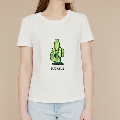Unisex Classic Crew T-Shirt - " FUCKTUS "