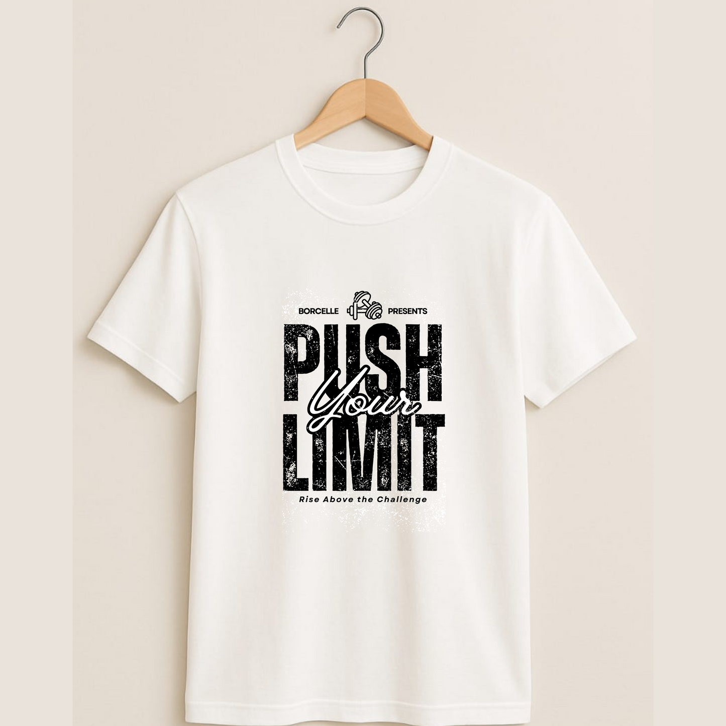 Unisex Regular Classic T-Shirt - " PUSH YOUR LIMIT "