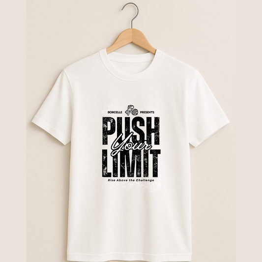 Unisex Regular Classic T-Shirt - " PUSH YOUR LIMIT "