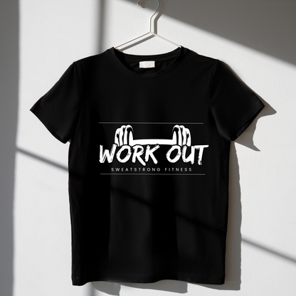 Unisex Regular Classic T-Shirt - " WORK OUT "