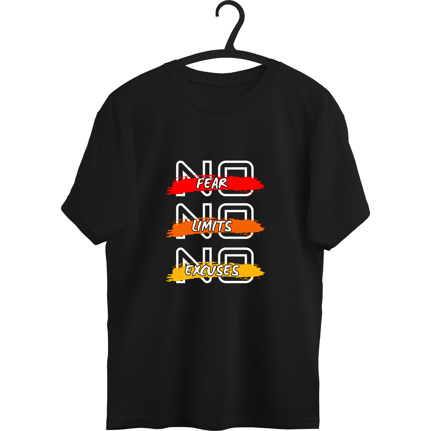 Unisex Oversized Classic T-Shirt - " NO LIMIT, FEAR "
