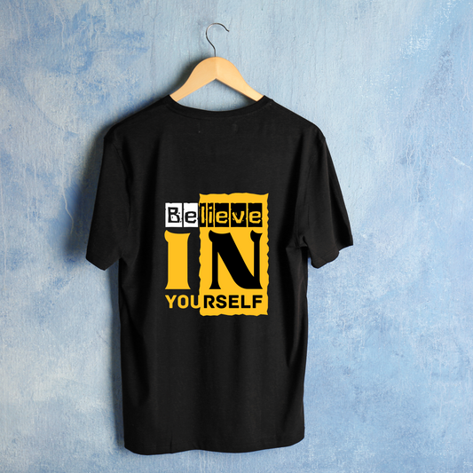 Unisex Oversized Classic T-Shirt - " BELIEVE IN YOURSELF "