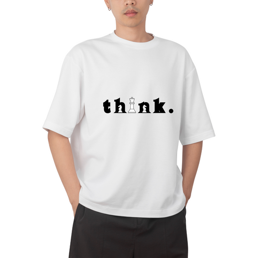 Unisex Oversized Classic T-Shirt - " THINK "