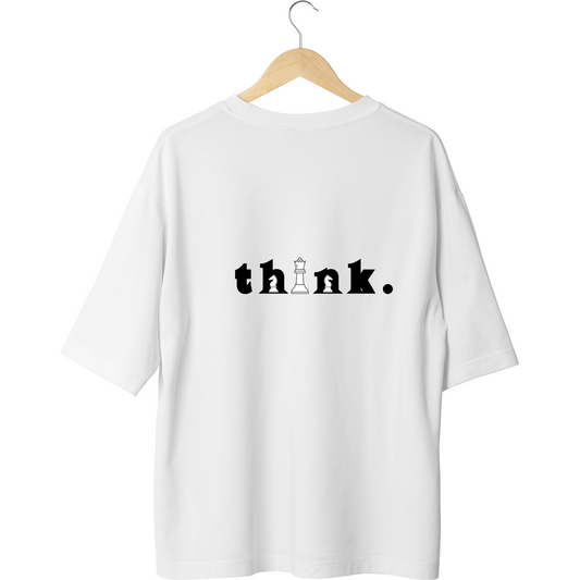 Unisex Oversized Classic T-Shirt - " THINK "